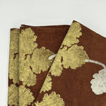 Table Linen Rovere Brown Leaves