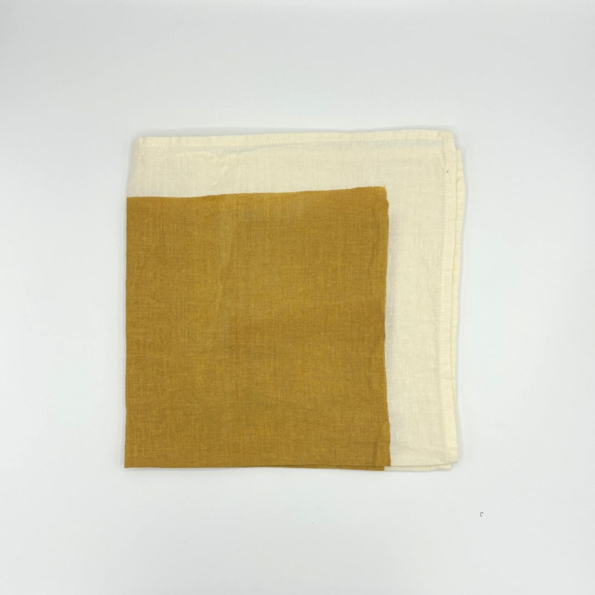 Linen Napkins: Dipinto Mustard