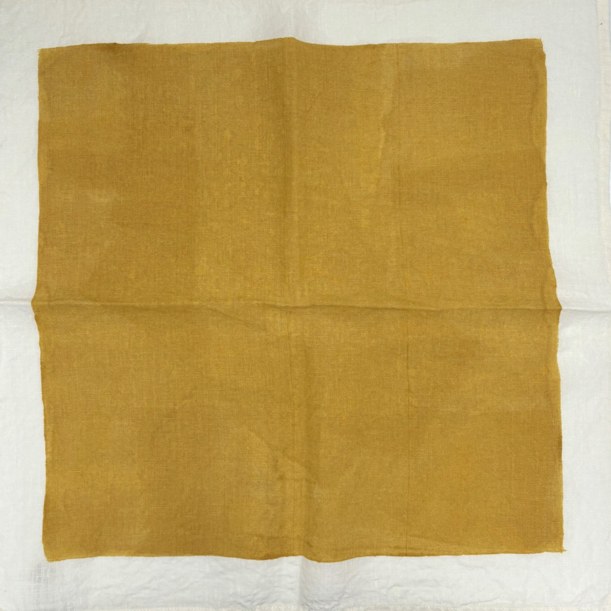 Linen Napkins: Dipinto Mustard