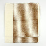 Linen Napkins: Rigato Brown
