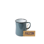 Falcon Enamel 1 Pint Jug with classic design, durable enamel, and compact size, perfect for small servings.